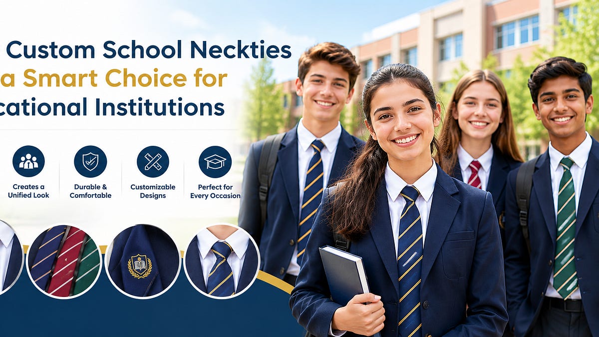 Why Custom School Neckties Are a Smart Choice for Educational Institutions