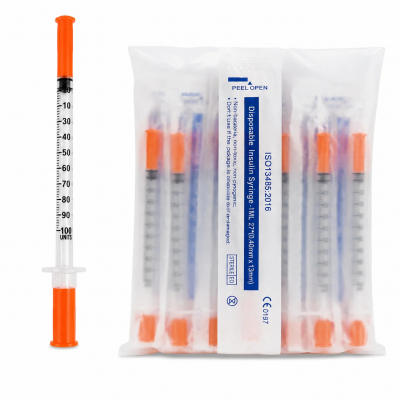 27G x 1/2" 1.0mL Insulin Syringes Profile Picture