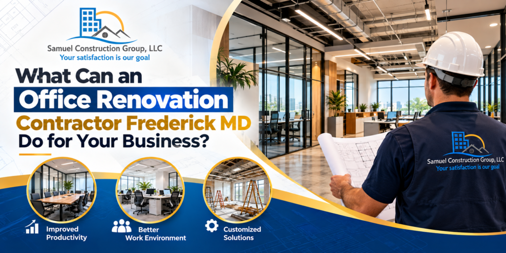 Office Renovation Contractor Frederick MD | Office Remodeling