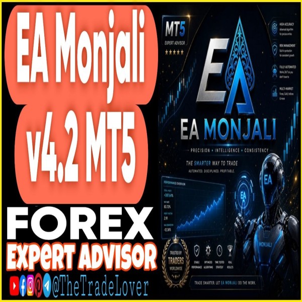 EA MONJALI v4.2 MT5 (Works on Build 6230) | Forex Robot | MT5 Expert Advisor - The Trade Lovers