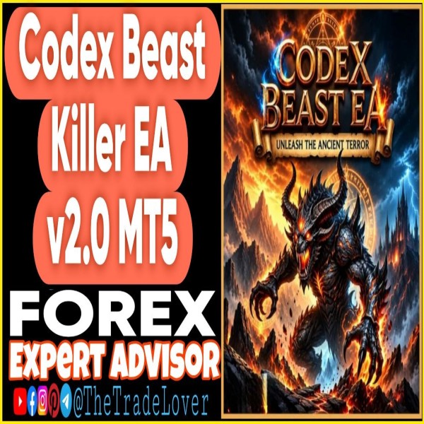 Codex Beast Killer EA v2.0 MT5 (Works on Build 6230) | Forex Robot | MT5 Expert Advisor - The Trade Lovers