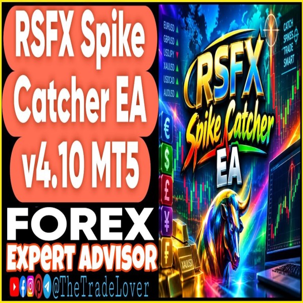 RSFX Spike Catcher EA v4.10 MT5 (Works on Build 6230) | Forex Robot | MT5 Expert Advisor - The Trade Lovers